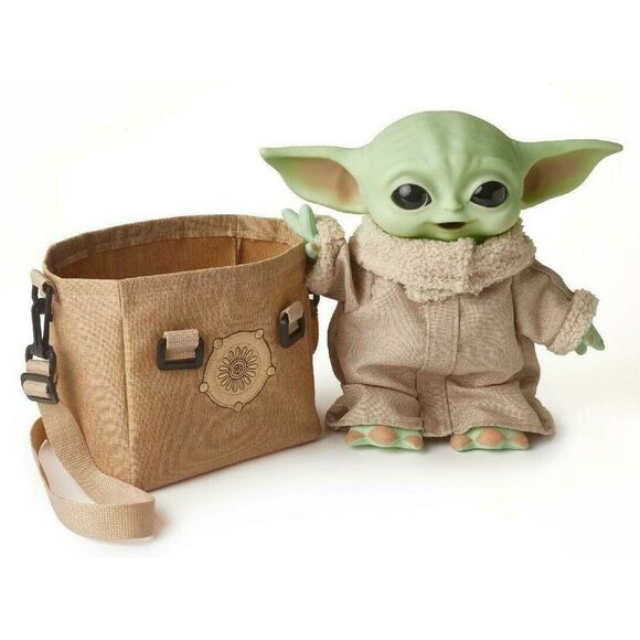 Star Wars Baby Yoda The Child Interactive Plush Bundle Toy 11 Inch - Picture 1 of 6